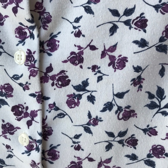 Zero to nine! Long sleeve tunic with flower pattern. Size M - Picture 2 of 4